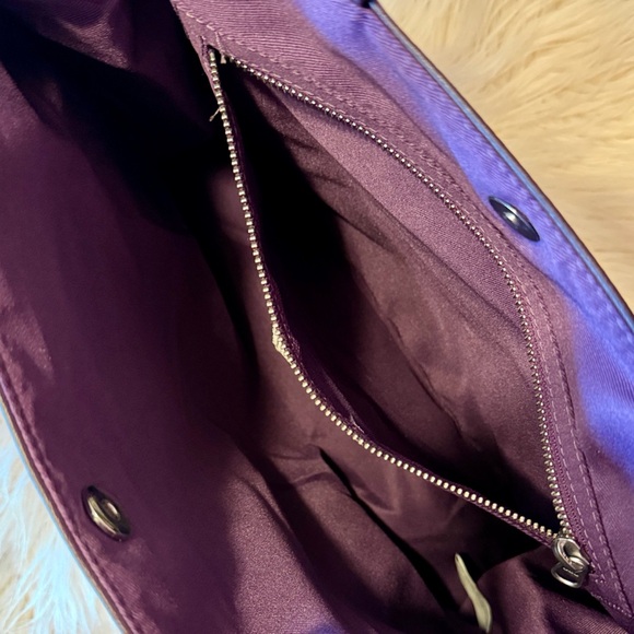 Telfar Medium Eggplant Shopping Bag - Picture 8 of 12